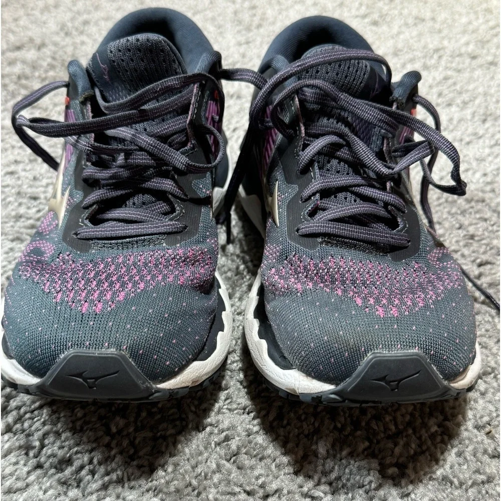 Mizuno Womens Wave Horizon 5 Running Shoe Size 8 - blue and purple color - Picture 8 of 8